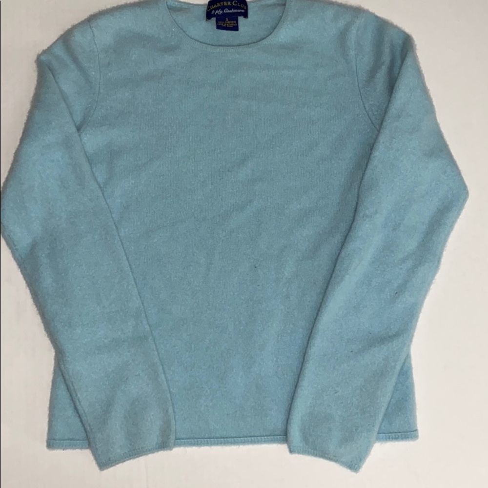 Light blue Cashmere sweater